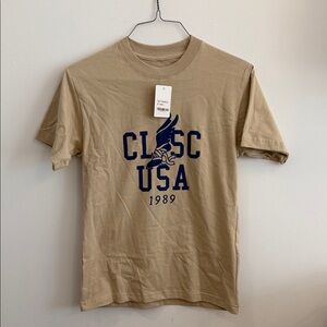 USA 1989 Tan Graphic Tee